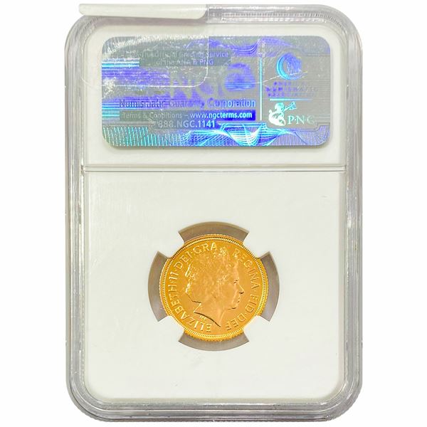 2013 India Sovereign NGC MS69