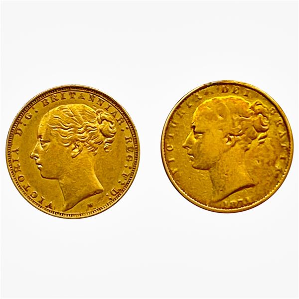 [2] 1871-1886 Gold Sovereigns
