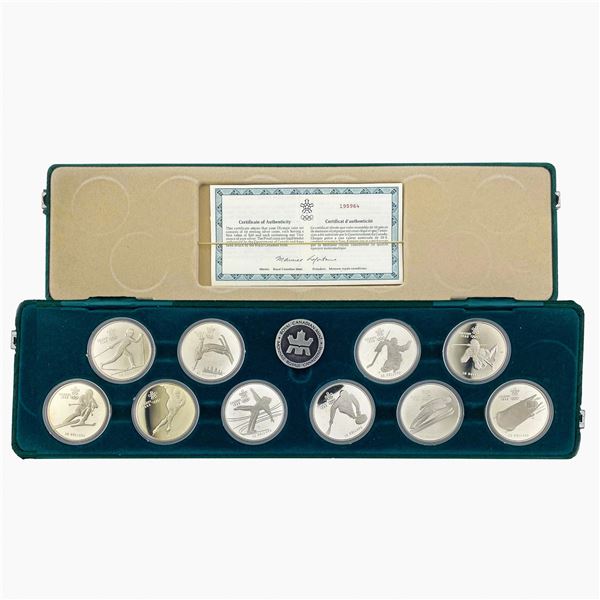 [10] 1995 Canada Olympic Silver Coins