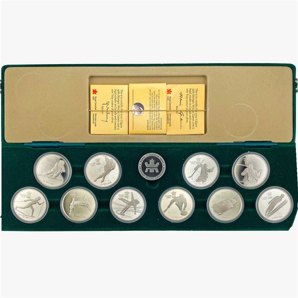 [10] 1995 Canada Olympic Silver Coins