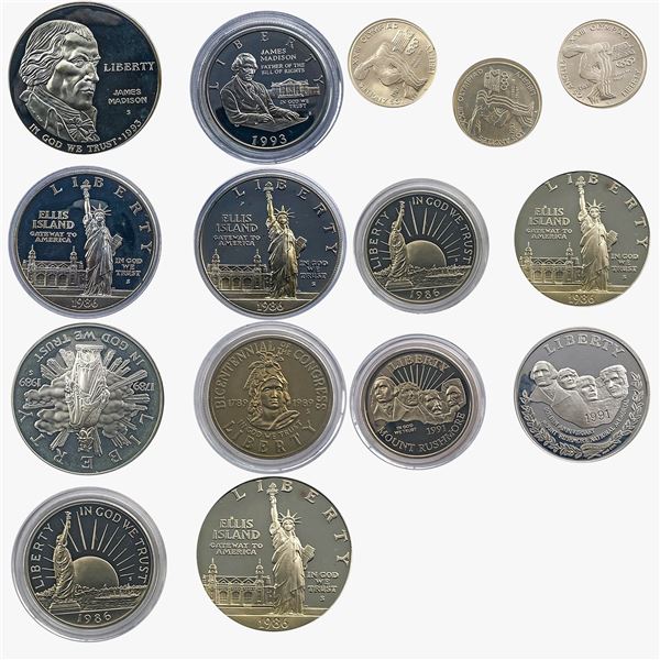 [15] 1983-1989 U.S. Commemorative Silver Coins