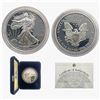 Image 6 : [5] 1994-2001 Proof Silver Eagles ASE 1oz