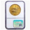 Image 2 : 1922 $20 Gold Double Eagle NGC MS63