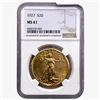 Image 1 : 1927 $20 Gold Double Eagle NGC MS61