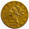 Image 1 : 1901-S $10 Liberty Head Gold Lightly Circulated
