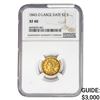 Image 1 : 1843-O $2.50 Gold Quarter Eagle NGC XF40