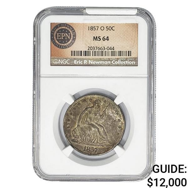 1857-O Seated Liberty Half Dollar NGC MS64