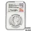 Image 1 : 2022-W 1oz Pd$25 Eagle NGC PF69 Mint Error REV