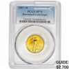 Image 1 : 2007-W 1/4oz $10 AGE Burnished PCGS SP70
