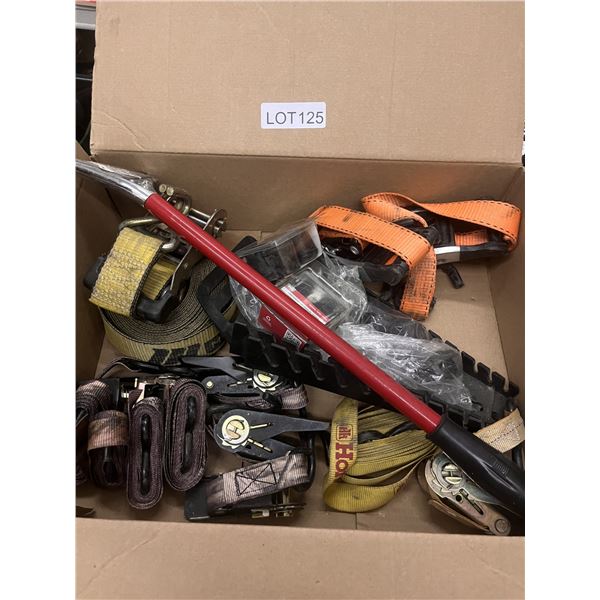 Box of Straps Ect