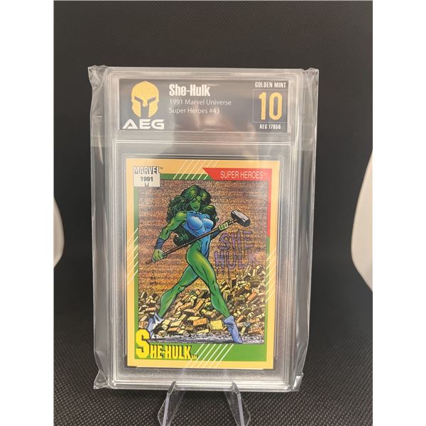 Graded SheHulk - 1991 Graded 10
