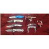 Image 1 : EIGHT POCKET KNIVES