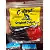 Image 2 : ORIGINAL CULPRIT - THE CLASSIC LURE - WORMS FOR TEXAS STYLE RIGGING AND 2 PACKS OF RED AND BLACK MIN
