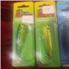 Image 2 : SEVEN LURES - ALL DOUBLE TREBLE HOOKED - TWO CAPT MIKES, ONE BLUEFOX STOBE, BLAZE LARGEMOUTH BASS ME