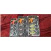 Image 1 : THREE PACKS OF MATZUO MERICA PRISM JIGS 1/8, 3/8, AND 2OZ