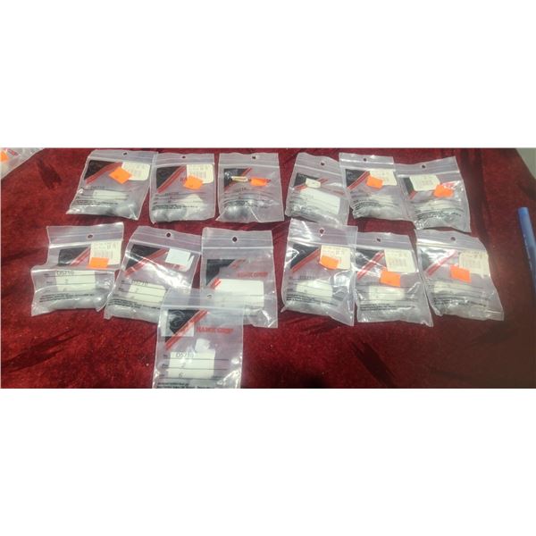 QTY13 PACKS OF EGG SINKERS - TWO PIECES PER PACK SIZE 6