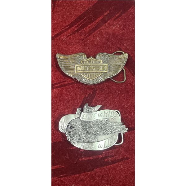 HARLEY DAVIDSON BELT BUCKLES