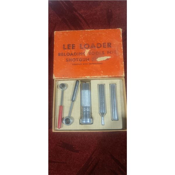LEE LOADER - RELOADING TOOLS FOR SHOTGUN SHELLS