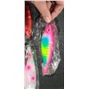 Image 4 : THREE 6" DOUBLE TREBLE HOOK DIVING LURES - WEIGHTED TO HELP MIMIC SWIM PATTERNS OF PREY - PLEASE SEE
