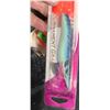 Image 4 : TWO SURE CATCH CLOTH CUTTLEFISH LURES SIZE 4 BLUE AND PINK