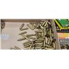 Image 2 : LARGE LOT: 50 X .30CAL BRASS, 250 SAVAGE BRASS, 222 REM BRASS, FIVE ROUNDS OF .35 SLR, 3 ROUNDS OF 3