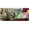 Image 5 : LARGE LOT: 50 X .30CAL BRASS, 250 SAVAGE BRASS, 222 REM BRASS, FIVE ROUNDS OF .35 SLR, 3 ROUNDS OF 3