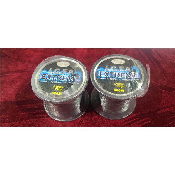 PELAGIC I.G.F.A EXTREME COPOLYMER LINE .60MM 24KG 500M AND 0.47MM 15KGS 500M LINE