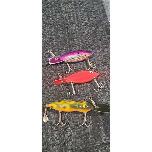 THREE VINTAGE LURES