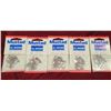Image 1 : FIVE PACKS OF MUSTAD ALL AROUND SIZE 2 LIVE BAIT HOOKS REF 94151