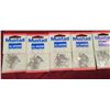 Image 2 : FIVE PACKS OF MUSTAD ALL AROUND SIZE 2 LIVE BAIT HOOKS REF 94151