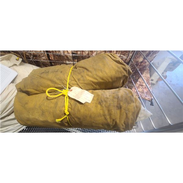 12 X 14 X 3 1/2 BROWN ROOF WHITE WALLS - NO CHIMNEY