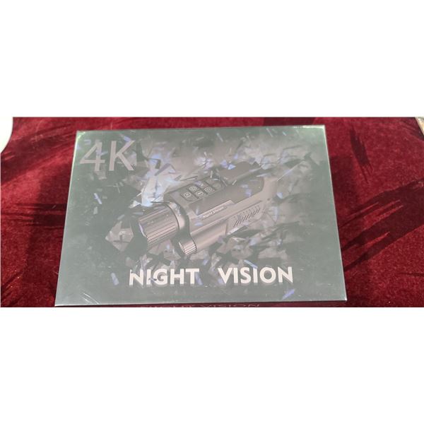 4K NIGHT VISION That unit has 8x magnification. It will take pictures and video. The infared is good