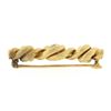 Image 5 : Antique Victorian 14k Yellow Gold.25 ctw Diamond Intricate Braided Bar Brooch Pi
