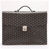 Goyard Black Goyardine Coated Canvas Chypre Deux Soufflets Briefcase Bag