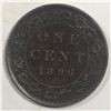 Image 1 : Canadian Large Cent 1896 VF+