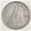 Image 1 : Canadian .10 Cent Dime 1953
