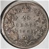 Image 1 : 1881 Queen Victoria 25 Cents