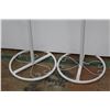 Image 3 : *(2) Metal Plant Stands (extends 35"- 60" base 12 1/2")