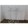 Image 4 : *(2) Metal Plant Stands (extends 35"- 60" base 12 1/2")