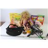 Image 1 : Conair Brushless Blow Dryer (working) - Children's Books - Purse - Doll - Misc. Items