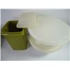 Image 3 : Large Lot of Assorted Tupperware - Canisters, Molds, Trays, Parfait Cups, Lids etc.