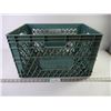 Image 1 : Large Green Storage Crate 19"x13"