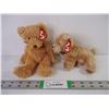 Image 1 : (2) TY Beanie Babies-Scampy the Dog and Huntley the Bear