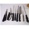 Image 3 : Knife Block with (9) assorted accessories