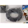 Image 7 : Assorted Shoelaces, 17" Battery Carrier, Calculator, Noma Extension Block, 25' SVGA HD 15mm Cable, A