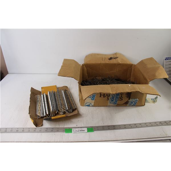 3" Coated Nails, 1 1/2" Bostitch Nails