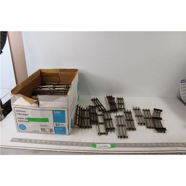 Assorted Model Train  Tracks