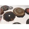 Image 3 : Assorted Circular Saw Blades and grinding Discs, 5" 24 Grit Steel Sanding Discs