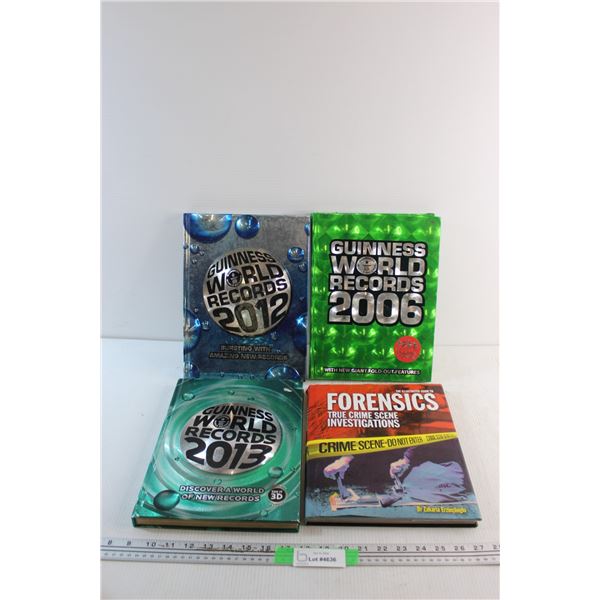 2006, 2012 & 2013 Guinness World Records Books and True Crime Investigations Book