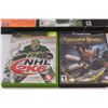 Image 3 : (5) Video Games: Xbox NHL 2K6, Nintendo Game Cube Prince of Persia, (3) PC Games: Need For Speed, Ha
